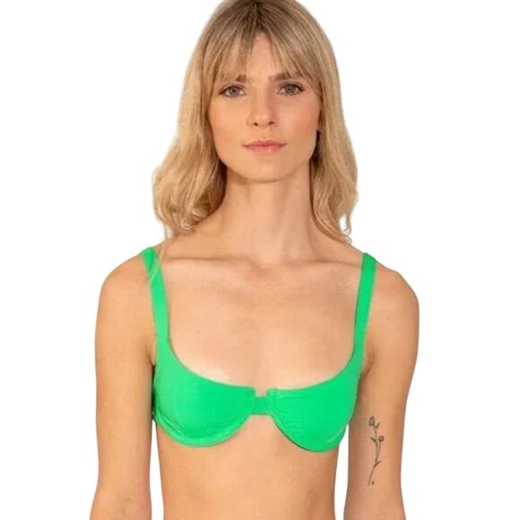 ONEONE Swimwear Grace Underwire Bikini Top, Size Small - Picture 1 of 6